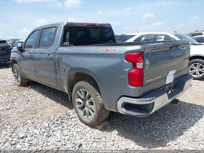 2021 Chevrolet Silverado VIN 3GCUYDED5MG201956 IAAI salvage auction — RIGHT FRONT, Salvage (Tennessee), sold $8,250 on 2026-07-30 (photo 3)