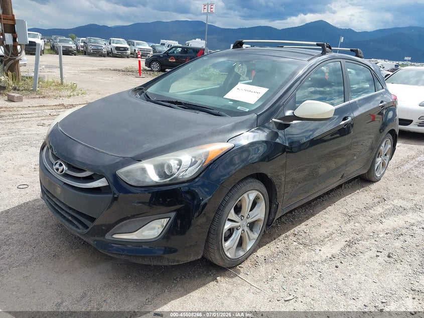 2013 Hyundai Elantra VIN KMHD35LE3DU152393 IAAI salvage auction — NORMAL WEAR, Clear (Montana), sold $175 on 2026-07-22 (photo 2)