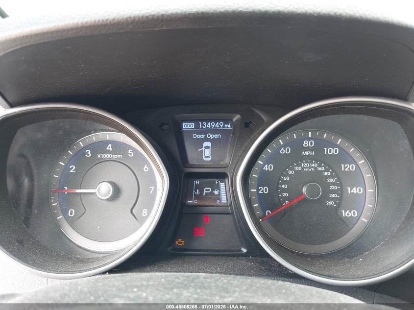 2013 Hyundai Elantra VIN KMHD35LE3DU152393 IAAI salvage auction — NORMAL WEAR, Clear (Montana), sold $175 on 2026-07-22 (photo 7)