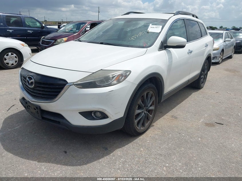 2015 Mazda Cx-9 VIN JM3TB3DA1F0460991 IAAI salvage auction — NORMAL WEAR, Original (Texas), sold $1,575 on 2026-07-15 (photo 2)