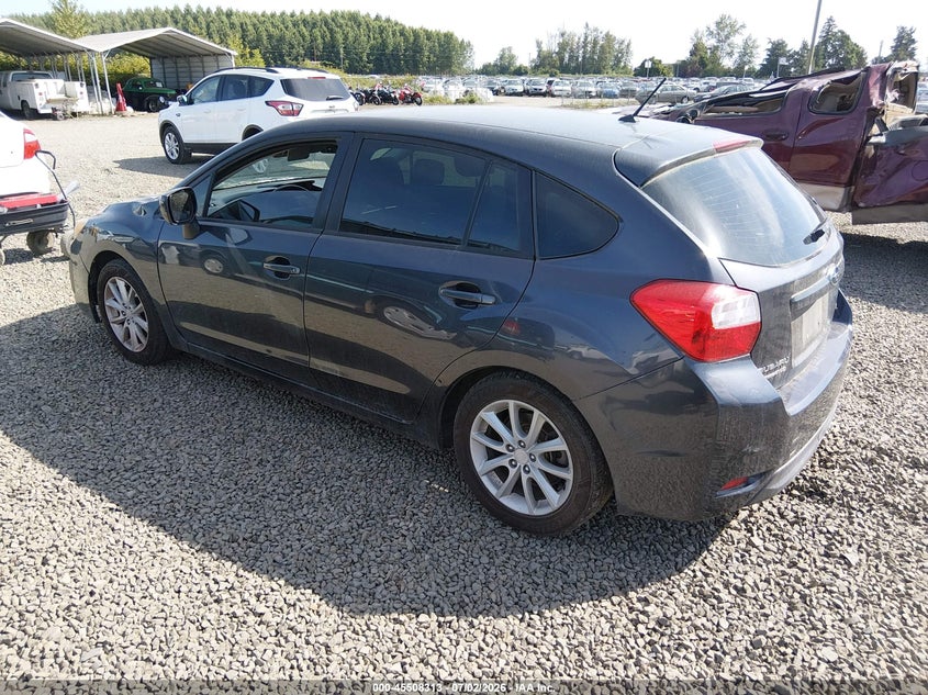 2014 Subaru Impreza VIN JF1GPAC65E8276172 IAAI salvage auction — NORMAL WEAR, Clear - Public Restricted (Oregon), sold $1,850 on 2026-07-13 (photo 3)