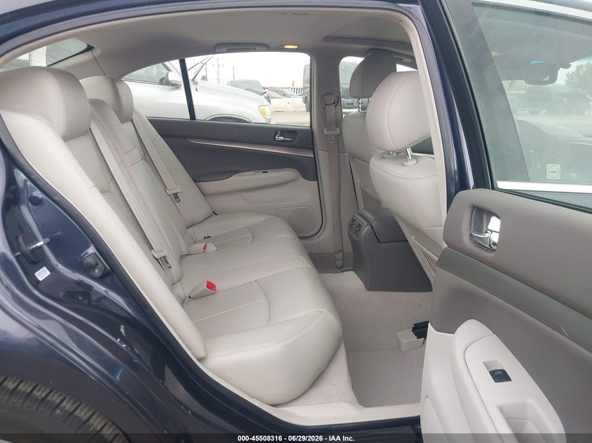 2011 Infiniti G37 VIN JN1CV6AP2BM303020 IAAI salvage auction — FRONT END, Salvage (California), sold $2,400 on 2026-07-17 (photo 8)