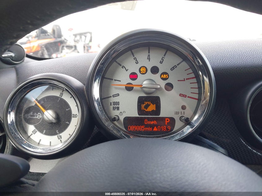 2011 Mini Cooper VIN WMWZP3C55BT249033 IAAI salvage auction — NORMAL WEAR, Peddle Clear Public-Restricted (Oregon), sold $1,200 on 2026-07-28 (photo 7)