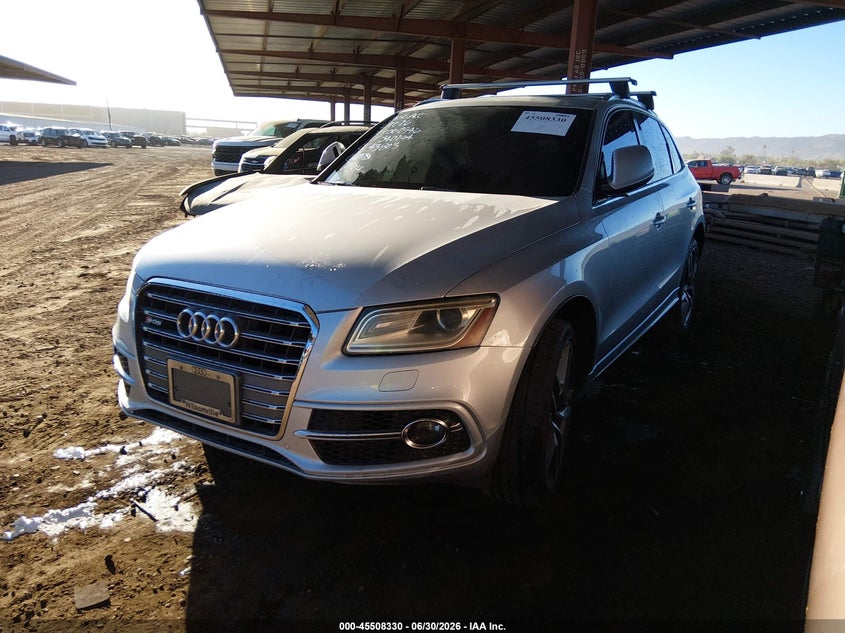 2014 Audi Sq5 VIN WA1CGAFP7EA062946 IAAI salvage auction — RIGHT SIDE, Salvage (Arizona), sold $1,825 on 2026-07-21 (photo 2)