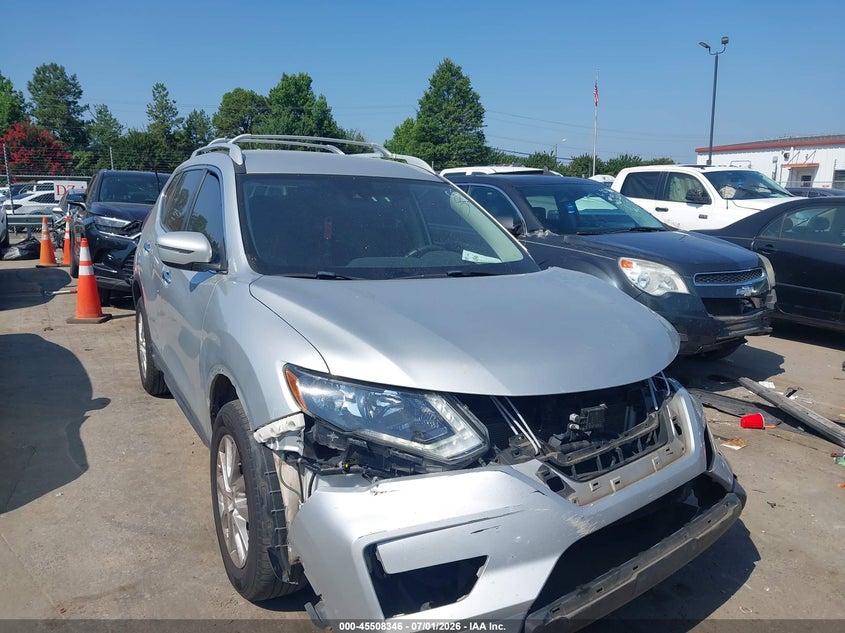 2019 Nissan Rogue VIN 5N1AT2MT3KC796042 IAAI salvage auction — FRONT END, Salvage (North Carolina), sold $2,400 on 2026-07-26 (photo 1)