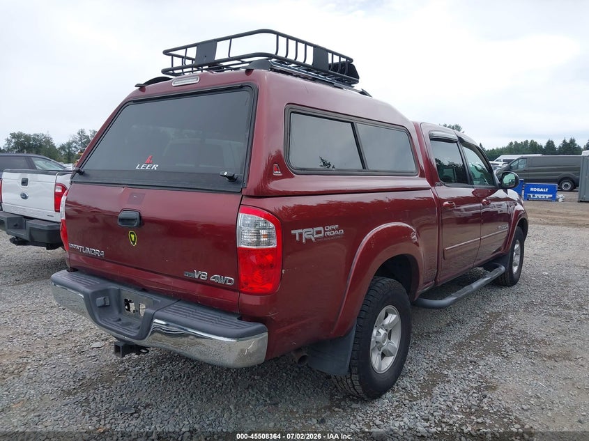 2006 Toyota Tundra VIN 5TBDT441X6S545947 IAAI salvage auction — RIGHT SIDE, Bill Of Sale (Washington), sold $4,700 on 2026-07-22 (photo 4)