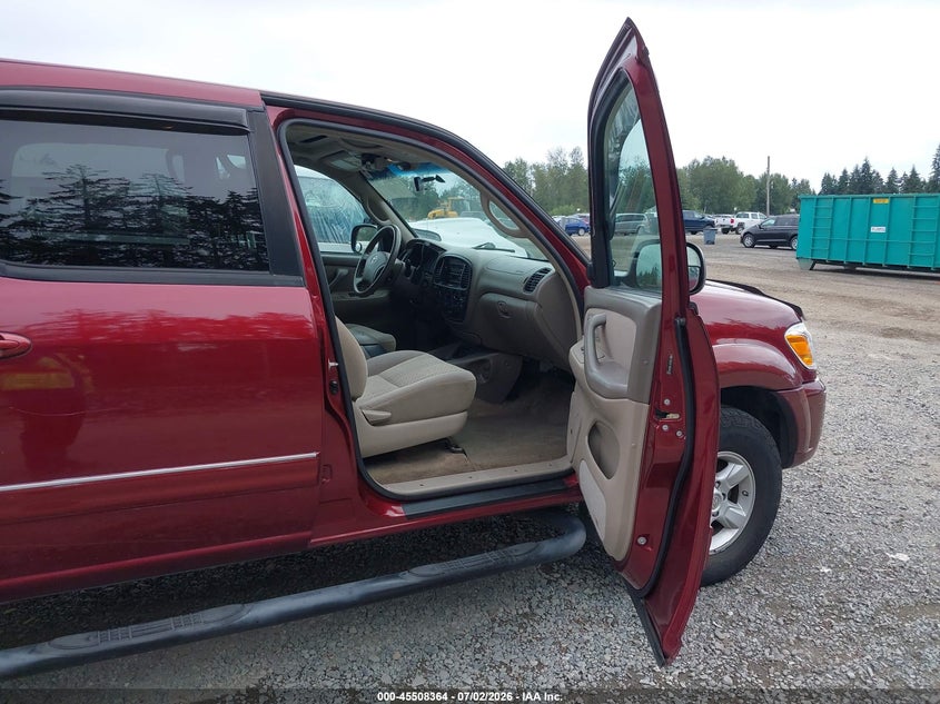 2006 Toyota Tundra VIN 5TBDT441X6S545947 IAAI salvage auction — RIGHT SIDE, Bill Of Sale (Washington), sold $4,700 on 2026-07-22 (photo 5)