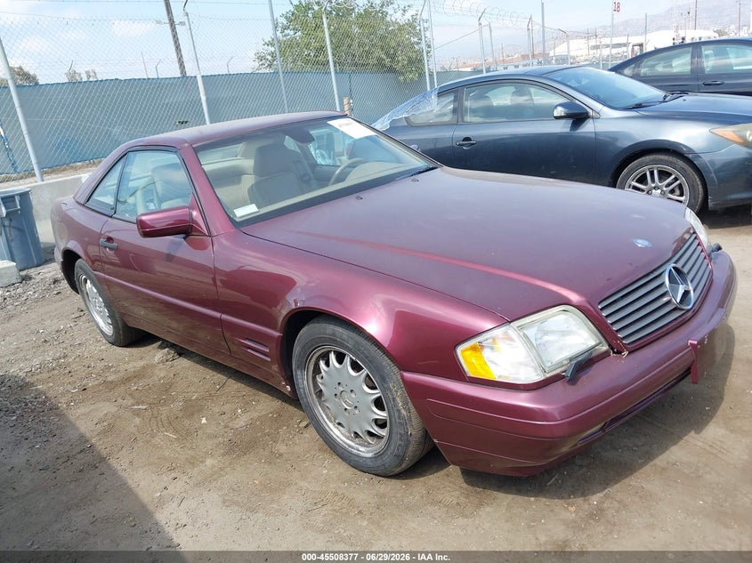 1998 Mercedes-benz Sl-class VIN WDBFA67F4WF162478 IAAI salvage auction — SIDE, Salvage (California), sold $7,900 on 2026-07-15 (photo 1)