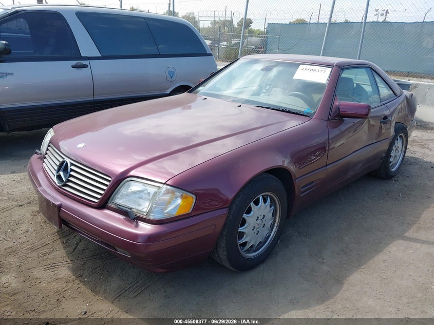 1998 Mercedes-benz Sl-class VIN WDBFA67F4WF162478 IAAI salvage auction — SIDE, Salvage (California), sold $7,900 on 2026-07-15 (photo 2)