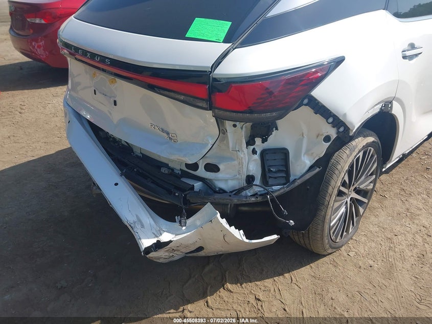 2024 Lexus Rx VIN 2T2BAMCAXRC054700 IAAI salvage auction — REAR END, Salvage - 75% Or Less (Maryland), sold $19,800 on 2026-08-25 (photo 6)