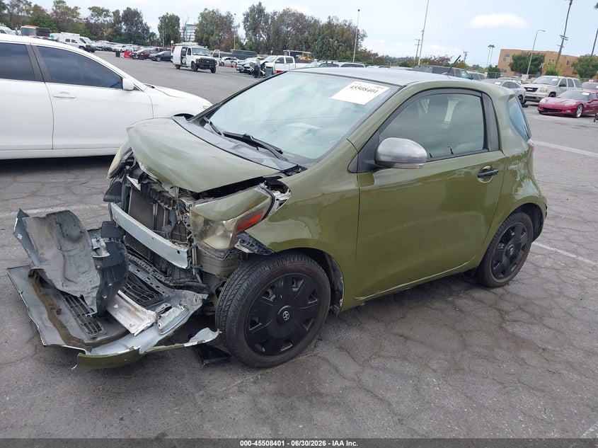 2013 Scion Iq VIN JTNJJXB0XDJ023868 IAAI salvage auction — FRONT END, Salvage (California), sold $1,000 on 2026-07-16 (photo 2)