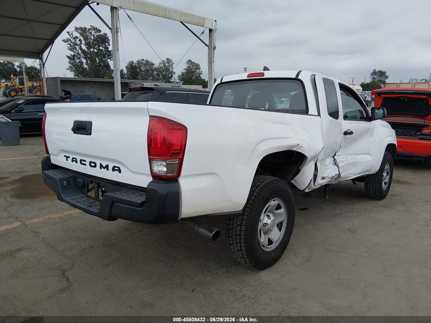 2017 Toyota Tacoma VIN 5TFRX5GN8HX100027 IAAI salvage auction — RIGHT SIDE, Salvage (California), sold $25 on 2026-07-29 (photo 4)