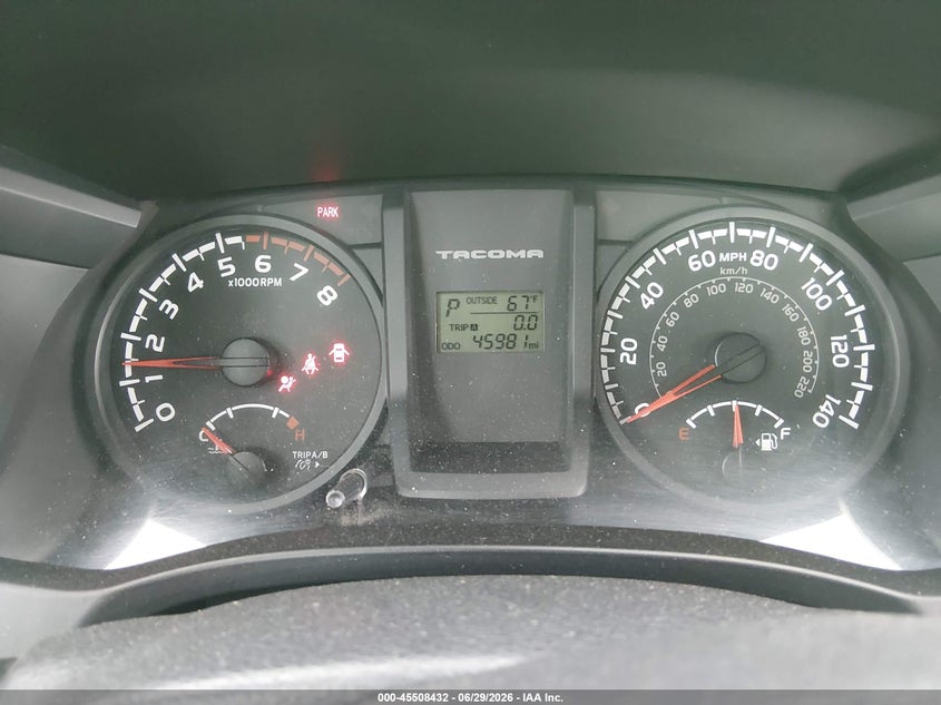 2017 Toyota Tacoma VIN 5TFRX5GN8HX100027 IAAI salvage auction — RIGHT SIDE, Salvage (California), sold $25 on 2026-07-29 (photo 7)