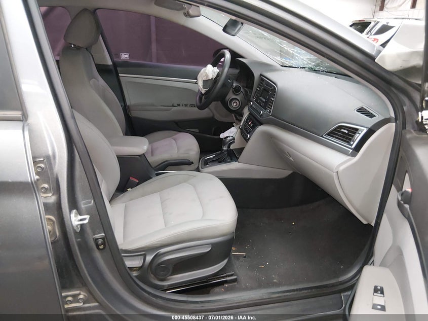 2017 Hyundai Elantra VIN KMHD74LF8HU122092 IAAI salvage auction — FRONT END, Salvage (Arizona), sold $650 on 2026-07-28 (photo 5)