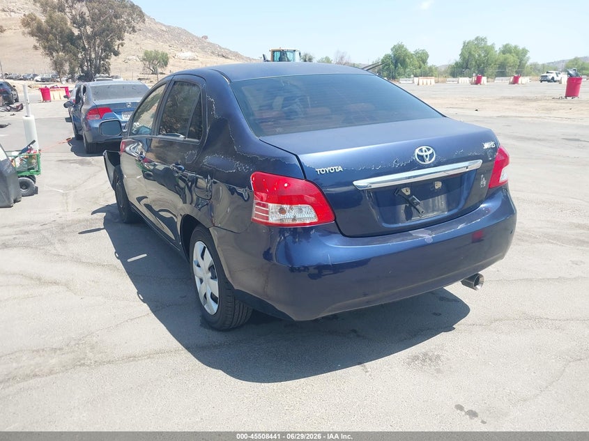 2007 Toyota Yaris VIN JTDBT923171184963 IAAI salvage auction — SIDE, Salvage (California), sold $375 on 2026-07-15 (photo 3)