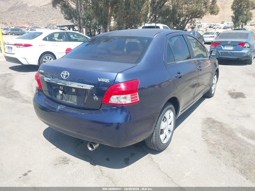 2007 Toyota Yaris VIN JTDBT923171184963 IAAI salvage auction — SIDE, Salvage (California), sold $375 on 2026-07-15 (photo 4)