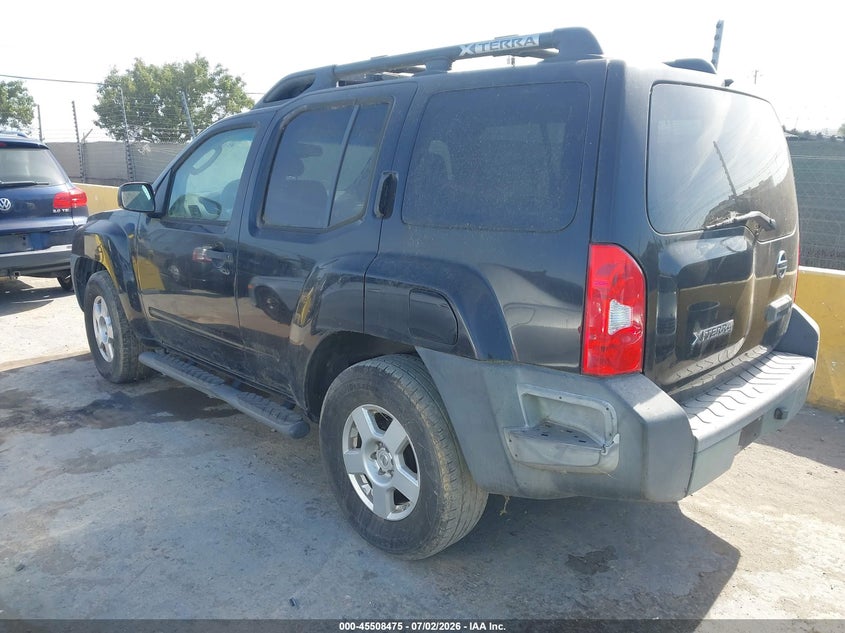 2007 Nissan Xterra VIN 5N1AN08U47C511387 IAAI salvage auction — NORMAL WEAR, Clear - Dealer Only (California), sold $650 on 2026-07-09 (photo 3)