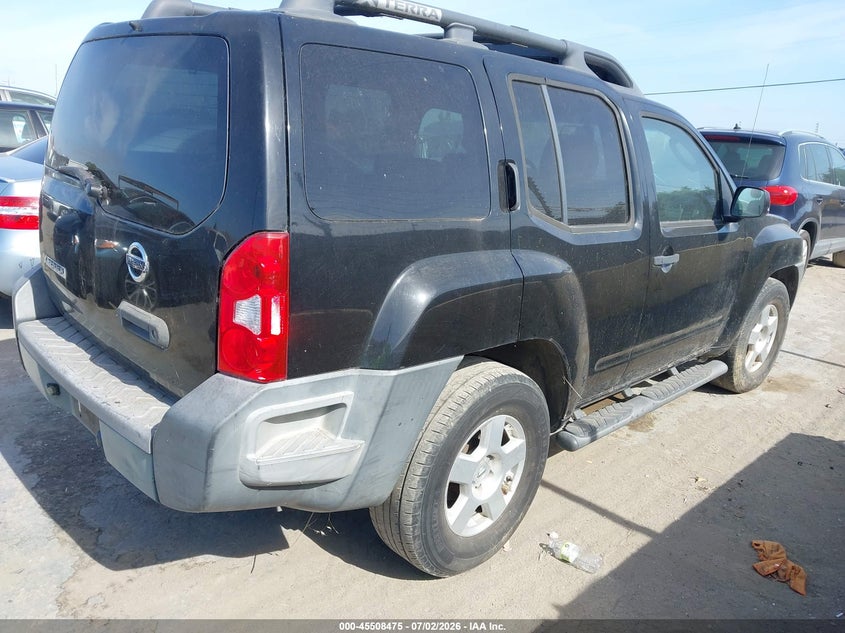 2007 Nissan Xterra VIN 5N1AN08U47C511387 IAAI salvage auction — NORMAL WEAR, Clear - Dealer Only (California), sold $650 on 2026-07-09 (photo 4)