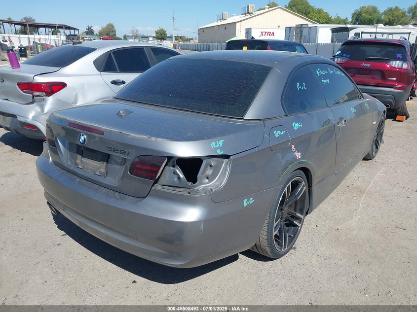 2011 BMW 3 series VIN WBADW7C56BE545154 IAAI salvage auction — SIDE, Salvage (California), sold $1,000 on 2026-07-14 (photo 4)