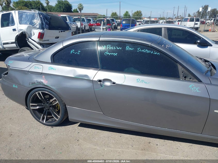 2011 BMW 3 series VIN WBADW7C56BE545154 IAAI salvage auction — SIDE, Salvage (California), sold $1,000 on 2026-07-14 (photo 6)