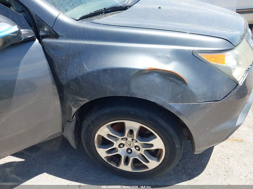 2008 Acura Mdx VIN 2HNYD284X8H542685 IAAI salvage auction — NORMAL WEAR, Original (Texas), sold $300 on 2026-07-22 (photo 6)