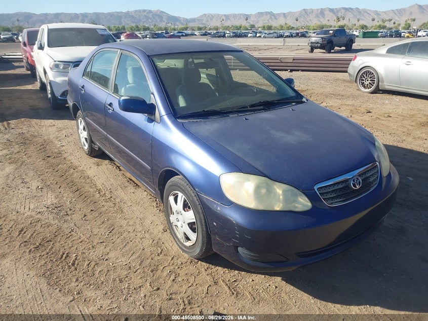 2006 Toyota Corolla VIN JTDBR32E960099371 IAAI salvage auction — NORMAL WEAR, Clear-Dealer Only (Arizona), sold $600 on 2026-07-28 (photo 1)