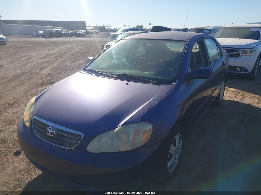 2006 Toyota Corolla VIN JTDBR32E960099371 IAAI salvage auction — NORMAL WEAR, Clear-Dealer Only (Arizona), sold $600 on 2026-07-28 (photo 2)