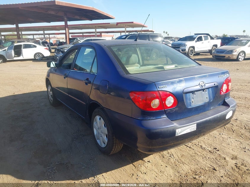 2006 Toyota Corolla VIN JTDBR32E960099371 IAAI salvage auction — NORMAL WEAR, Clear-Dealer Only (Arizona), sold $600 on 2026-07-28 (photo 3)