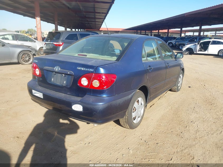 2006 Toyota Corolla VIN JTDBR32E960099371 IAAI salvage auction — NORMAL WEAR, Clear-Dealer Only (Arizona), sold $600 on 2026-07-28 (photo 4)
