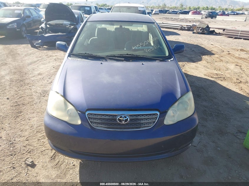 2006 Toyota Corolla VIN JTDBR32E960099371 IAAI salvage auction — NORMAL WEAR, Clear-Dealer Only (Arizona), sold $600 on 2026-07-28 (photo 6)