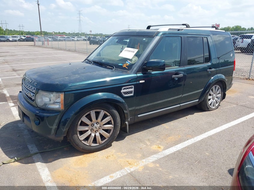 2012 Land rover Lr4 VIN SALAK2D4XCA626086 IAAI salvage auction — NORMAL WEAR, Clear (Mississippi), sold $425 on 2026-07-28 (photo 2)