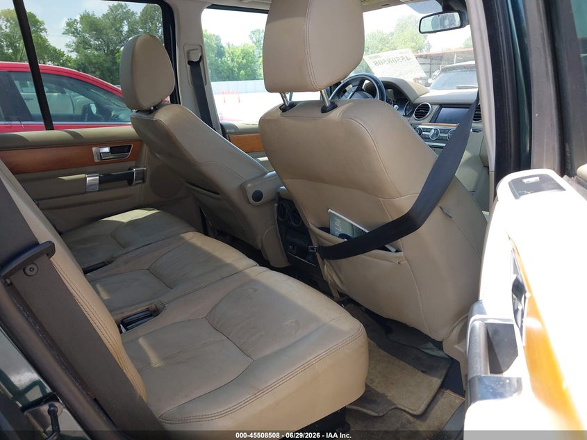 2012 Land rover Lr4 VIN SALAK2D4XCA626086 IAAI salvage auction — NORMAL WEAR, Clear (Mississippi), sold $425 on 2026-07-28 (photo 8)