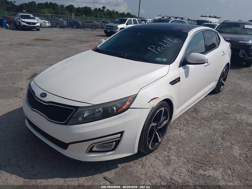 2015 Kia Optima VIN 5XXGN4A70FG434350 IAAI salvage auction — NORMAL WEAR, Clear (Pennsylvania), sold $1,725 on 2026-07-08 (photo 6)