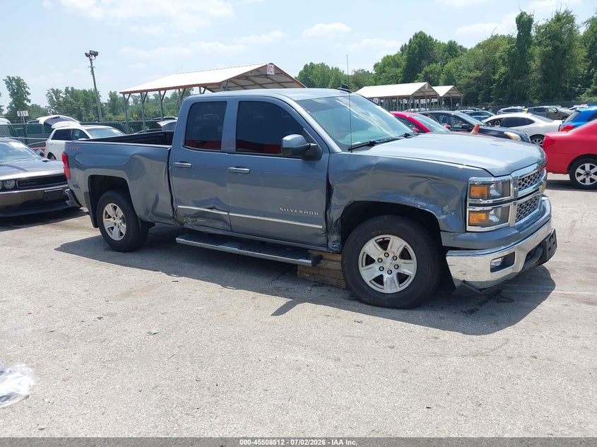 2015 Chevrolet Silverado VIN 1GCVKREH0FZ442056 IAAI salvage auction — FRONT & REAR, Salvage Title, sold $2,650 on 2026-07-24 (photo 1)