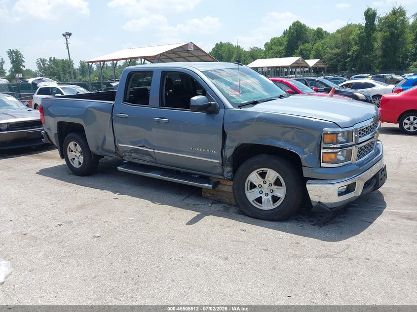 2015 Chevrolet Silverado VIN 1GCVKREH0FZ442056 IAAI salvage auction — FRONT & REAR, Salvage Title, sold $2,650 on 2026-07-24 (photo 6)