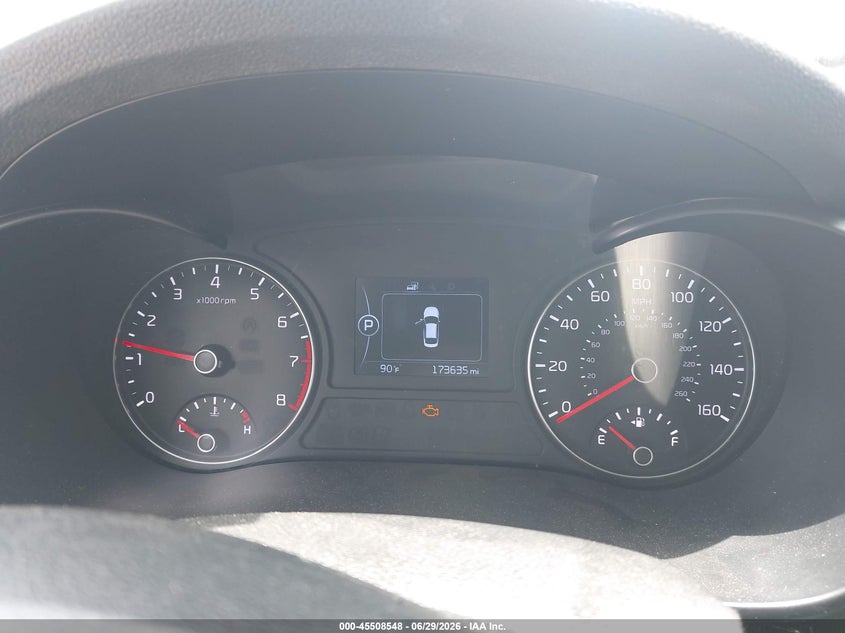 2016 Kia Optima VIN 5XXGT4L39GG059933 IAAI salvage auction — NORMAL WEAR, Clear (Georgia), sold $1,050 on 2026-07-22 (photo 7)