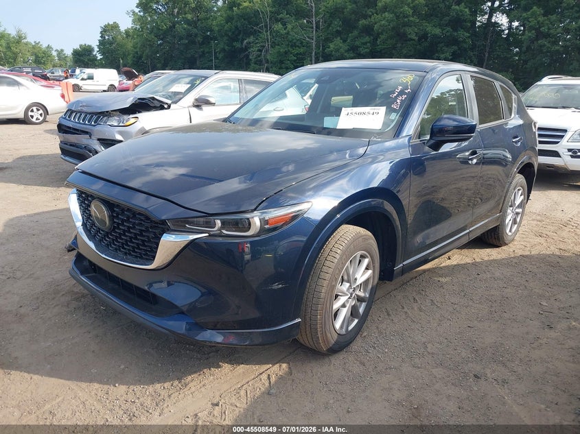 2025 Mazda Cx-5 VIN JM3KFBBL0S0678381 IAAI salvage auction — RIGHT FRONT, Enterprise Vehicles Clear Only (Indiana), sold $12,800 on 2026-07-08 (photo 2)