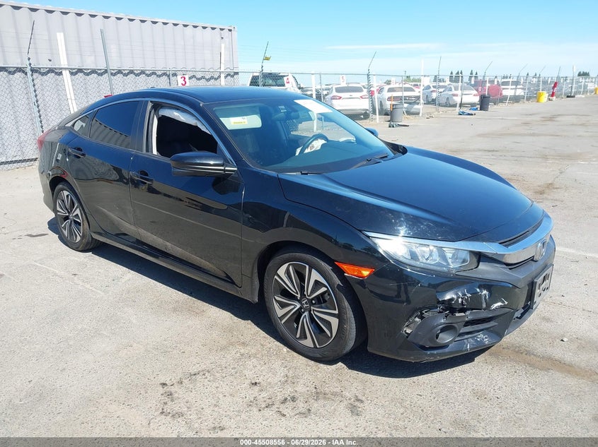 2018 Honda Civic VIN JHMFC1F32JX040564 IAAI salvage auction — FRONT END, Salvage Title, sold $3,350 on 2026-07-22 (photo 1)