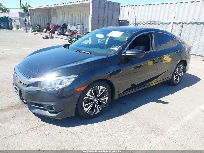 2018 Honda Civic VIN JHMFC1F32JX040564 IAAI salvage auction — FRONT END, Salvage Title, sold $3,350 on 2026-07-22 (photo 2)