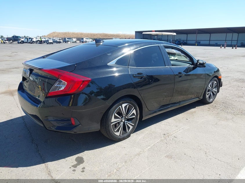 2018 Honda Civic VIN JHMFC1F32JX040564 IAAI salvage auction — FRONT END, Salvage Title, sold $3,350 on 2026-07-22 (photo 4)