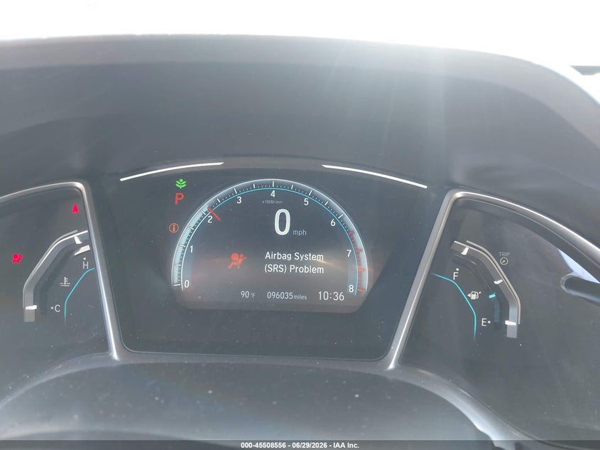 2018 Honda Civic VIN JHMFC1F32JX040564 IAAI salvage auction — FRONT END, Salvage Title, sold $3,350 on 2026-07-22 (photo 7)