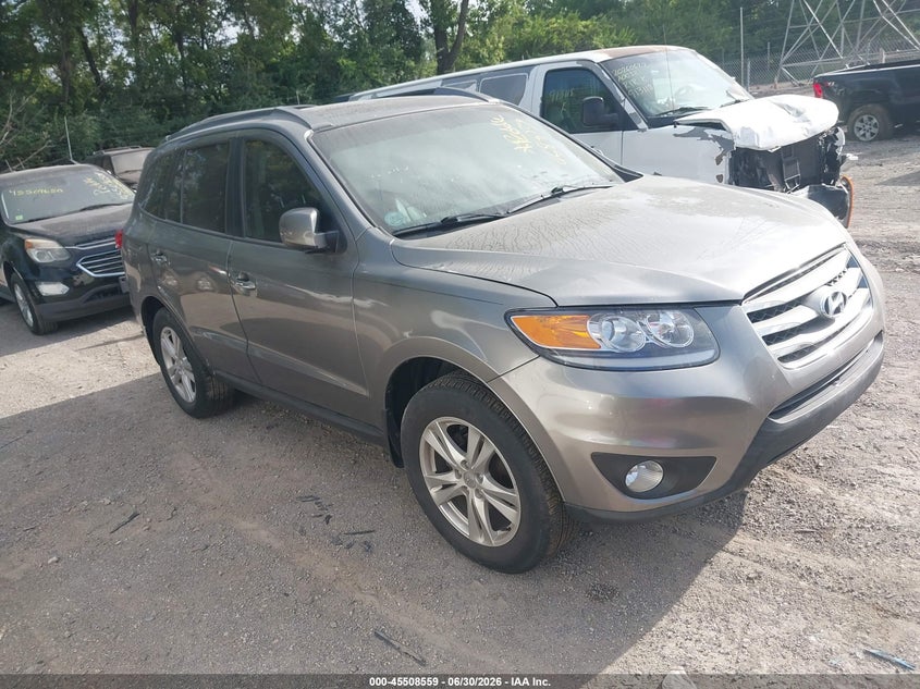 2012 Hyundai Santa fe VIN 5XYZKDAGXCG156825 IAAI salvage auction — NORMAL WEAR, Clear (Indiana), sold $600 on 2026-07-29 (photo 1)