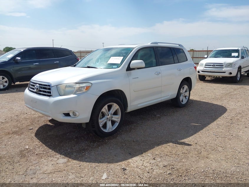 2010 Toyota Highlander VIN 5TDDK3EH5AS001929 IAAI salvage auction — NORMAL WEAR, Original (Texas), sold $2,200 on 2026-07-29 (photo 2)