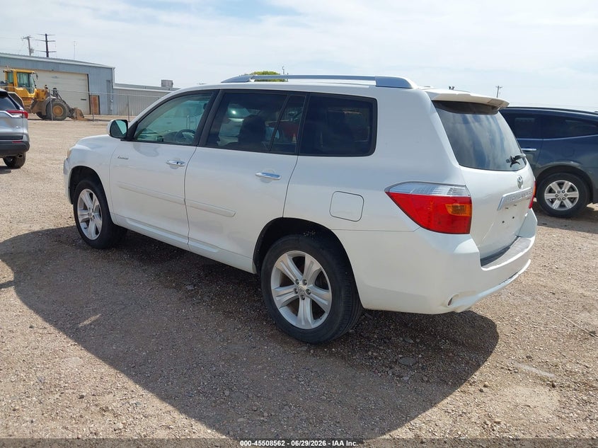 2010 Toyota Highlander VIN 5TDDK3EH5AS001929 IAAI salvage auction — NORMAL WEAR, Original (Texas), sold $2,200 on 2026-07-29 (photo 3)