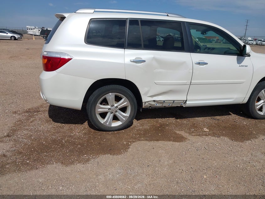 2010 Toyota Highlander VIN 5TDDK3EH5AS001929 IAAI salvage auction — NORMAL WEAR, Original (Texas), sold $2,200 on 2026-07-29 (photo 6)
