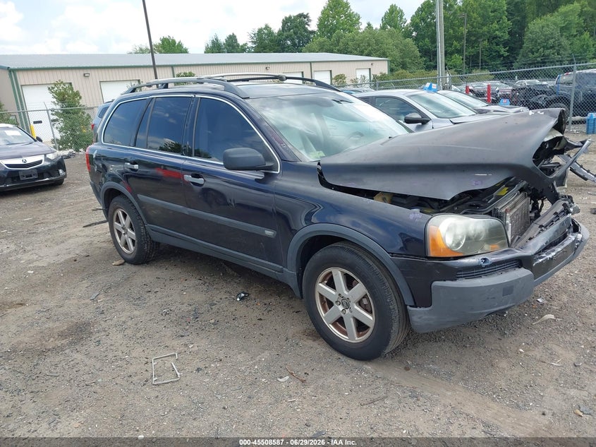 2005 Volvo Xc90 VIN YV1CZ592651217780 IAAI salvage auction — FRONT END, Clear (Virginia), sold $250 on 2026-08-10 (photo 1)