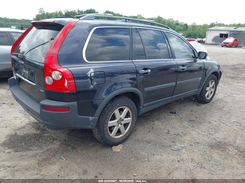 2005 Volvo Xc90 VIN YV1CZ592651217780 IAAI salvage auction — FRONT END, Clear (Virginia), sold $250 on 2026-08-10 (photo 4)