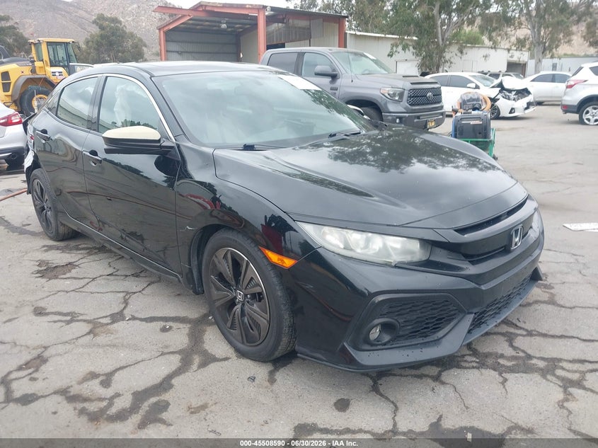 2018 Honda Civic VIN SHHFK7H55JU426782 IAAI salvage auction — REAR END, Salvage (California), sold $2,550 on 2026-07-28 (photo 1)