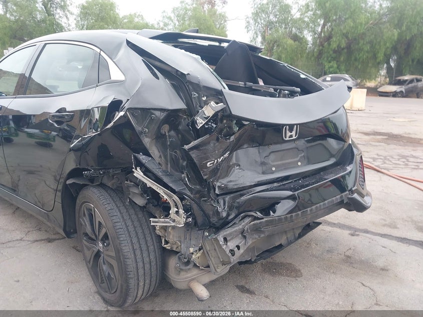 2018 Honda Civic VIN SHHFK7H55JU426782 IAAI salvage auction — REAR END, Salvage (California), sold $2,550 on 2026-07-28 (photo 6)