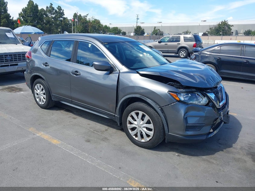2018 Nissan Rogue VIN JN8AT2MT9JW459591 IAAI salvage auction — FRONT END, Salvage (California), sold $1,450 on 2026-07-20 (photo 1)